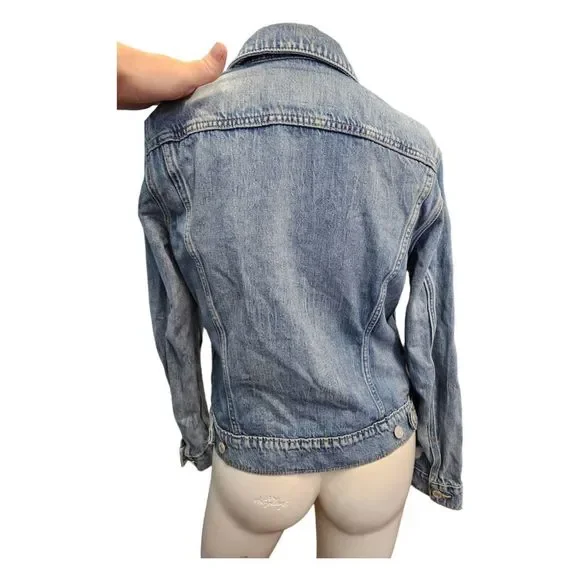 Lucky Brand Jean Jacket Women's Size Medium - Picture 7 of 12